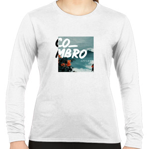 Kaos Kaos Wanita Summer Lengan Panjang Co_mbro 