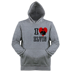 Jaket Hoodie KAOS i LOVE ELVIS