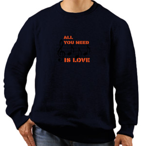 Jaket Sweater All You Need Is love