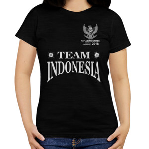 Kaos Team Indonesia - Asian Games 2018 (Putih)