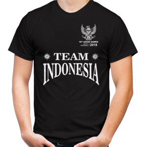 Kaos Team Indonesia - Asian Games 2018 (Putih)