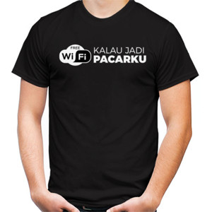 Kaos Free Wifi Polos