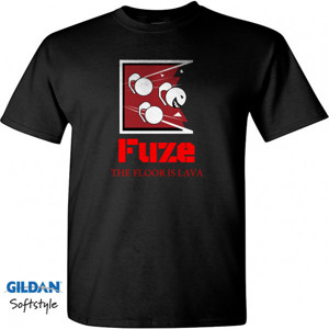 Kaos Hitam Rainbow six siege fuze depan belakan