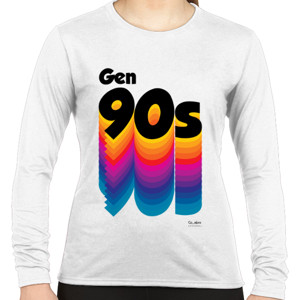 Kaos Kaos Pria Gen 90 Lengan Panjang by Co_mbro