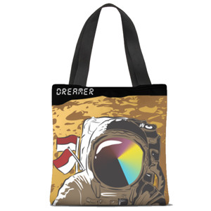 Tas Tote Fullprint Space Dream