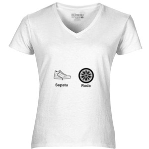 Kaos Sepatu roda