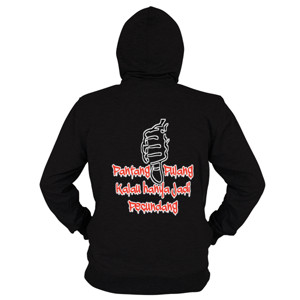 Hoodie Zipper Nupraba pantang pulang