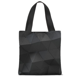 Tas Tote Fullprint Tas wanita hitam 