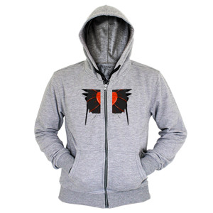 Hoodie Zipper My heart