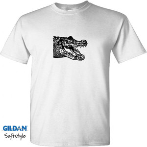 Kaos Angry Crocodile Face