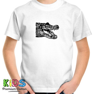 Kaos Angry Crocodile Face