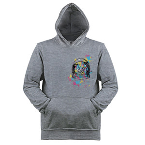 Jaket Hoodie Abstract Astronaut Cat