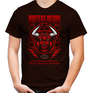 Kaos Banteng merah