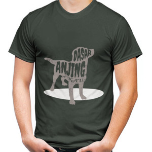 Kaos Dasar Anjing Kau