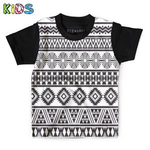 Kaos Anak Full-Print kaos fullprint Tribal seamless pattern