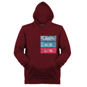 Jaket Hoodie Kaos Desain Los angeles Desain - Gildan Soft Style