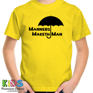 Kaos Manners Maketh Man - Sopan Santun Membuat Pria