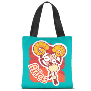 Tas Tote Fullprint Zodiak aries