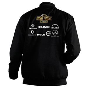 Jaket Bomber Kaos Euro Truck Simulator
