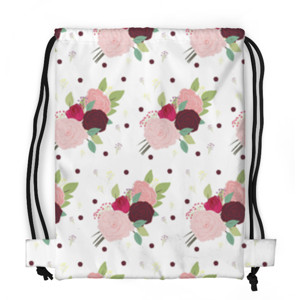 Tas Serut Fullprint Bunga