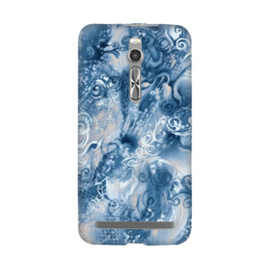 case batik biru abstrak modern Casing HP