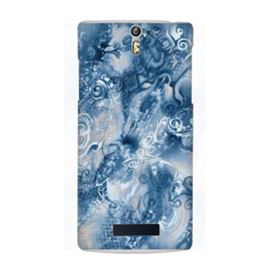 case batik biru abstrak modern Casing HP