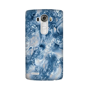 case batik biru abstrak modern Casing HP
