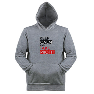Jaket Hoodie Keep Calm and Take Profit