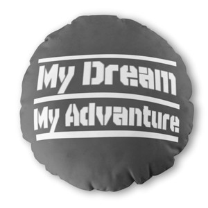 Bantal Bulat My Dream My Advanture Minimo