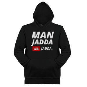Jaket Hoodie Kaos Man Jadda wa Jadda