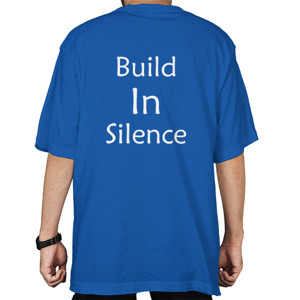 Kaos Oversize SilentSyntax Signature Shirt - Quiet Builder Serie