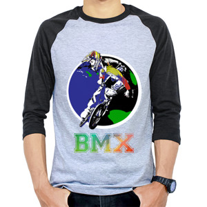Kaos Raglan Bmx 2