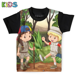 Kaos Anak Full-Print Kaos Anak Fullprint Forest