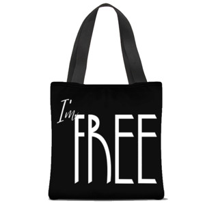 Tas Tote Fullprint Totebag_I'm Free