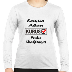 Kaos Ukuran Besar Gemuk Semua Akan Kurus 