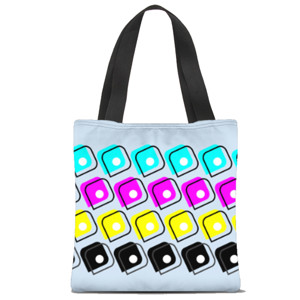 Tas Tote Fullprint Oosters CMYK Pattern Totte
