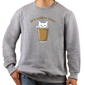 Jaket Sweater it is coffee time