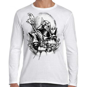 Kaos tshirt lengan panjang warrior