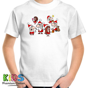 Kaos Santa Claus Christmas Cute Cartoon