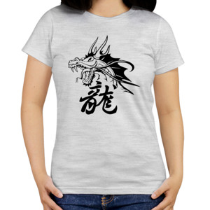 Kaos Kaos Pria Dragon Putih