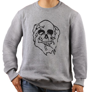 Jaket Sweater Distro Hand skull