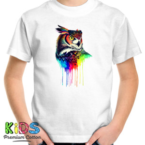 Kaos owl abstract
