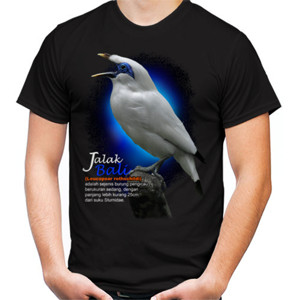 Kaos Jalak Bali