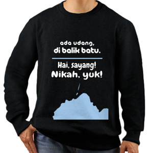 Jaket Sweater Nikah, yuk!