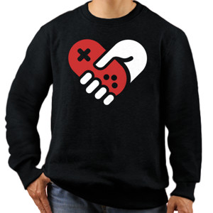 Jaket Sweater  Game Love Symbol
