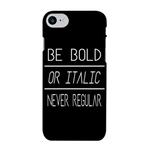 BE BOLD NEVER REGULAR Casing HP