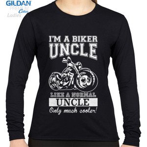Kaos Biker Uncle