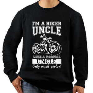 Jaket Sweater Biker Uncle