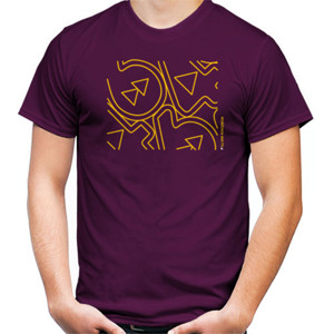 Kaos Nogizaka 46H TV - Garis Oren