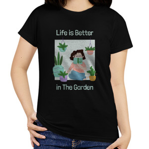 Kaos Hobi Merawat Tanaman